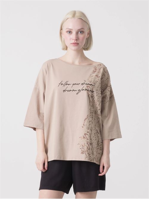 t-shirt jersey stretch DIMENSIONE DANZA | 40D280J211A00